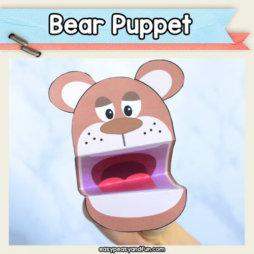 Bear Puppet Printable