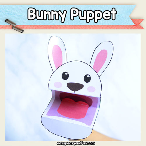 Bunny Puppet Printable