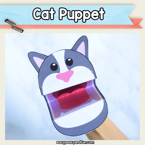 Cat Puppet Printable