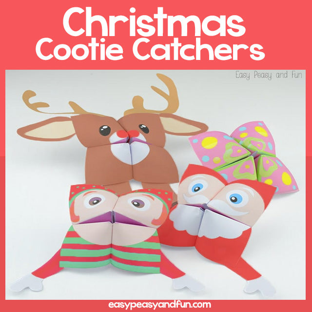 Christmas Cootie Catchers