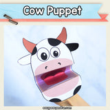 Cow Puppet Printable