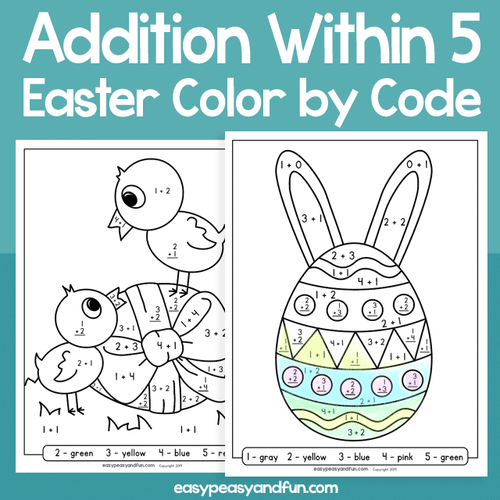 Aster Color By Code Addition Within 5
