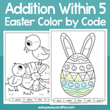 Aster Color By Code Addition Within 5