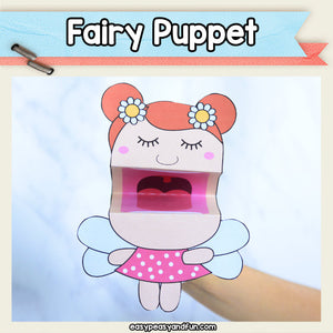Fairy Puppet Printable