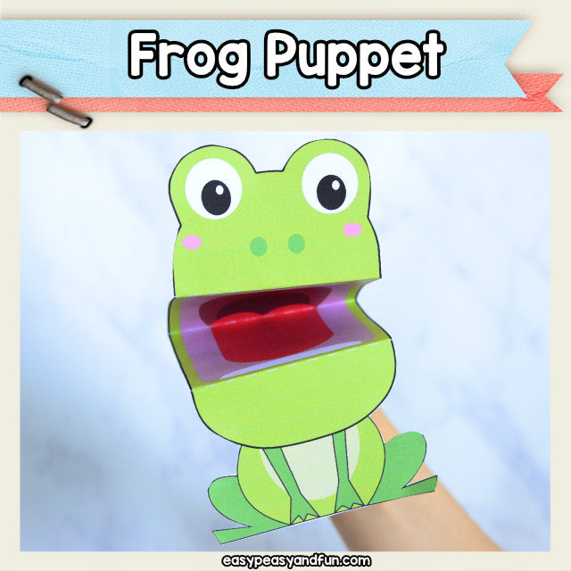 Frog Puppet Printable