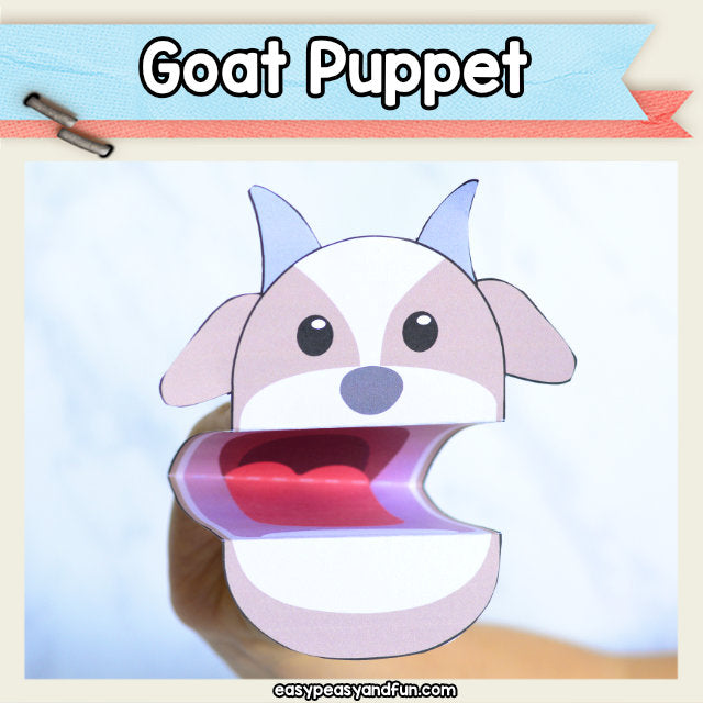 Goat Puppet Printable