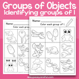 Counting Groups Of Objects Worksheets – One