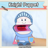 Knight Puppet Printable