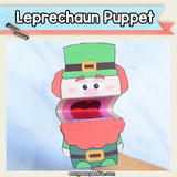 Leprechaun Puppet Printable