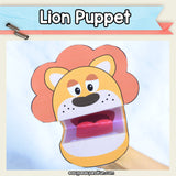 Lion Puppet Printable