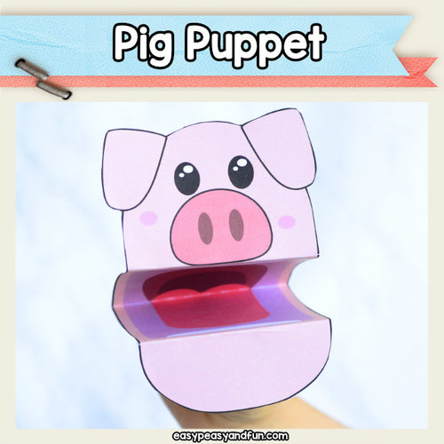 Pig Puppet Printable