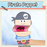 Pirate Puppet Printable