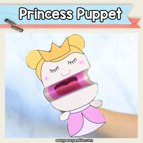 Princess Puppet Printable