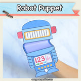 Robot Puppet Printable